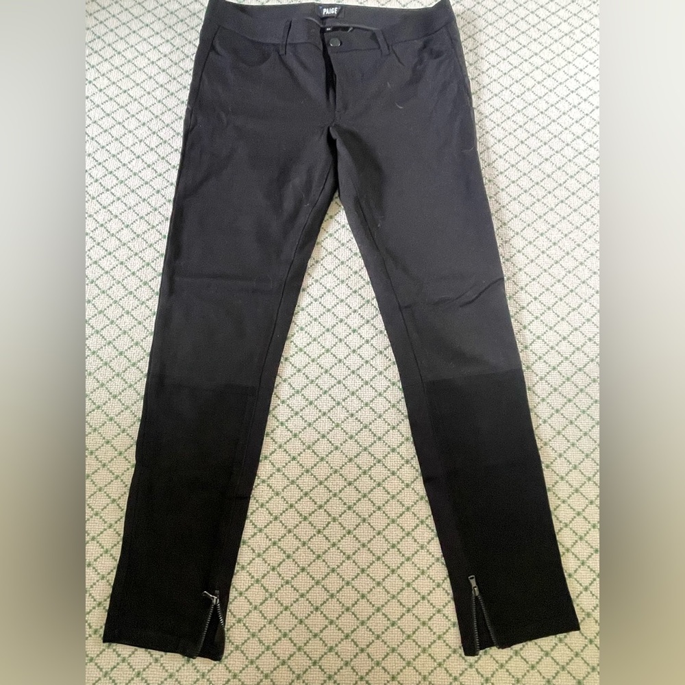 Paige black legging pants. 30. New